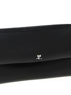 courrèges Wrist Clutch Black, view 3