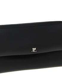 courrèges Wrist Clutch Black