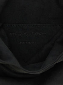 Stella McCartney Wristlet Suede Handbag Black, view 5