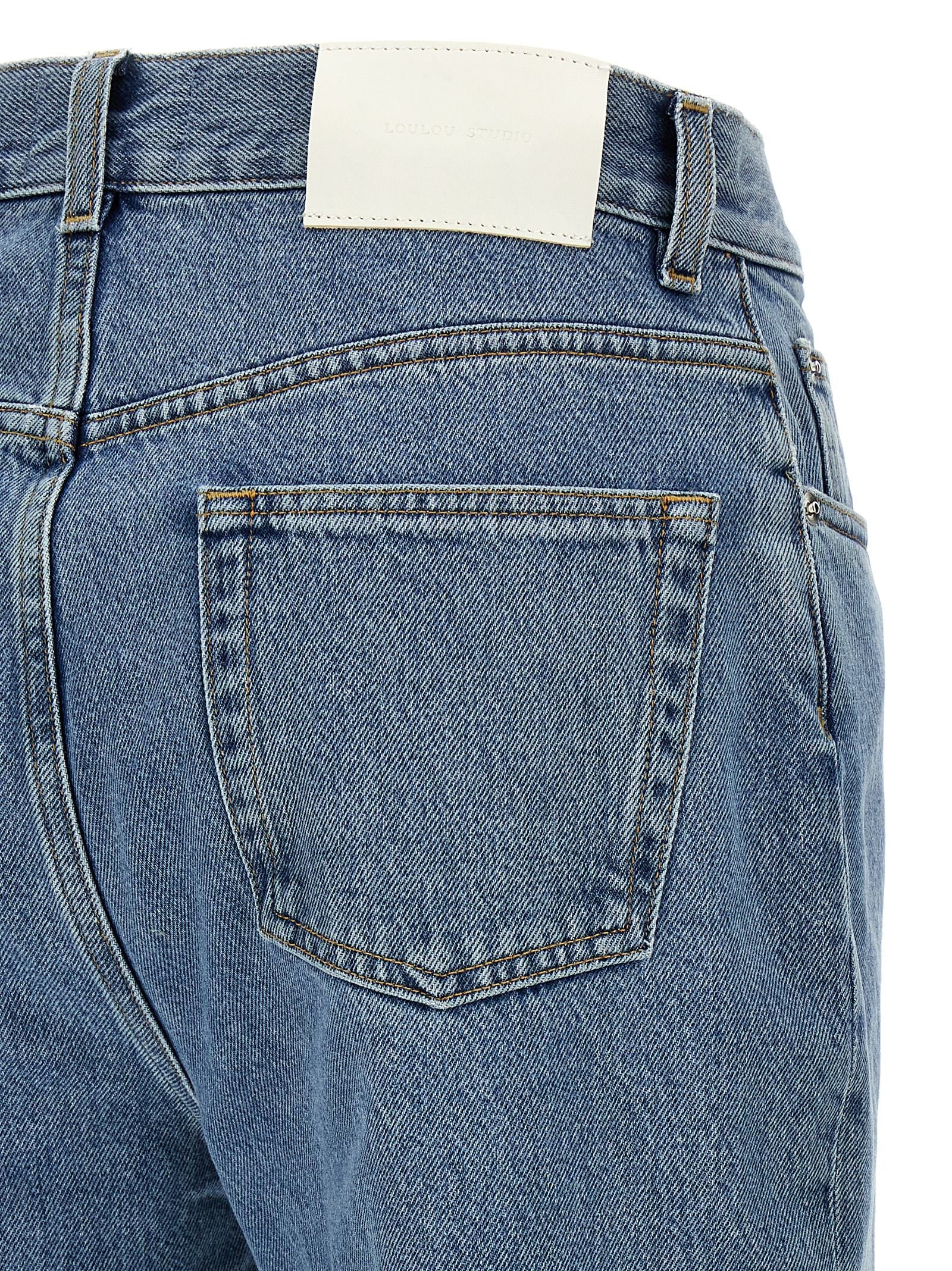 Loulou De Saison Wular Jeans Blue