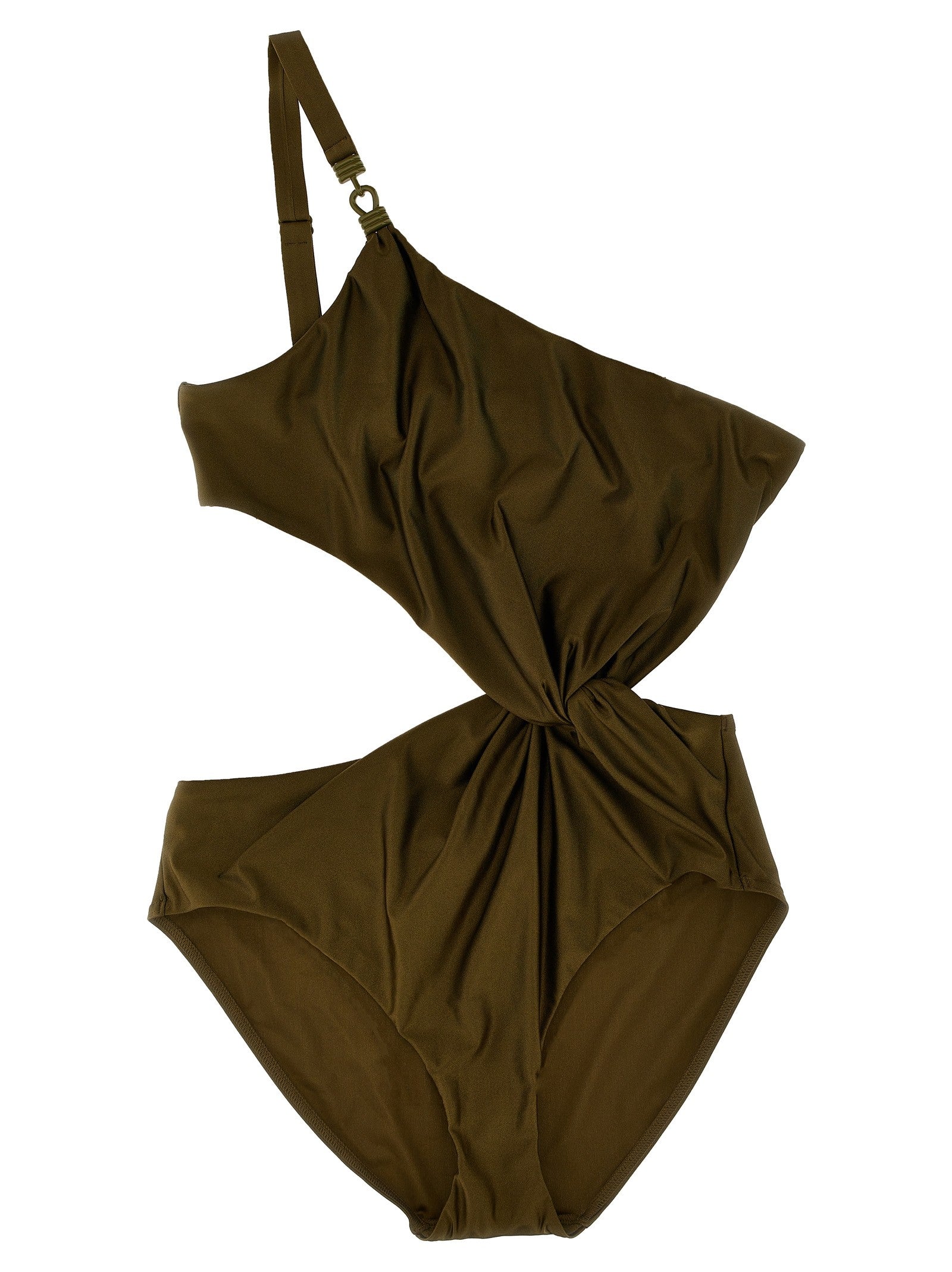 Zimmermann Wylie One Piece Swimsuit Green