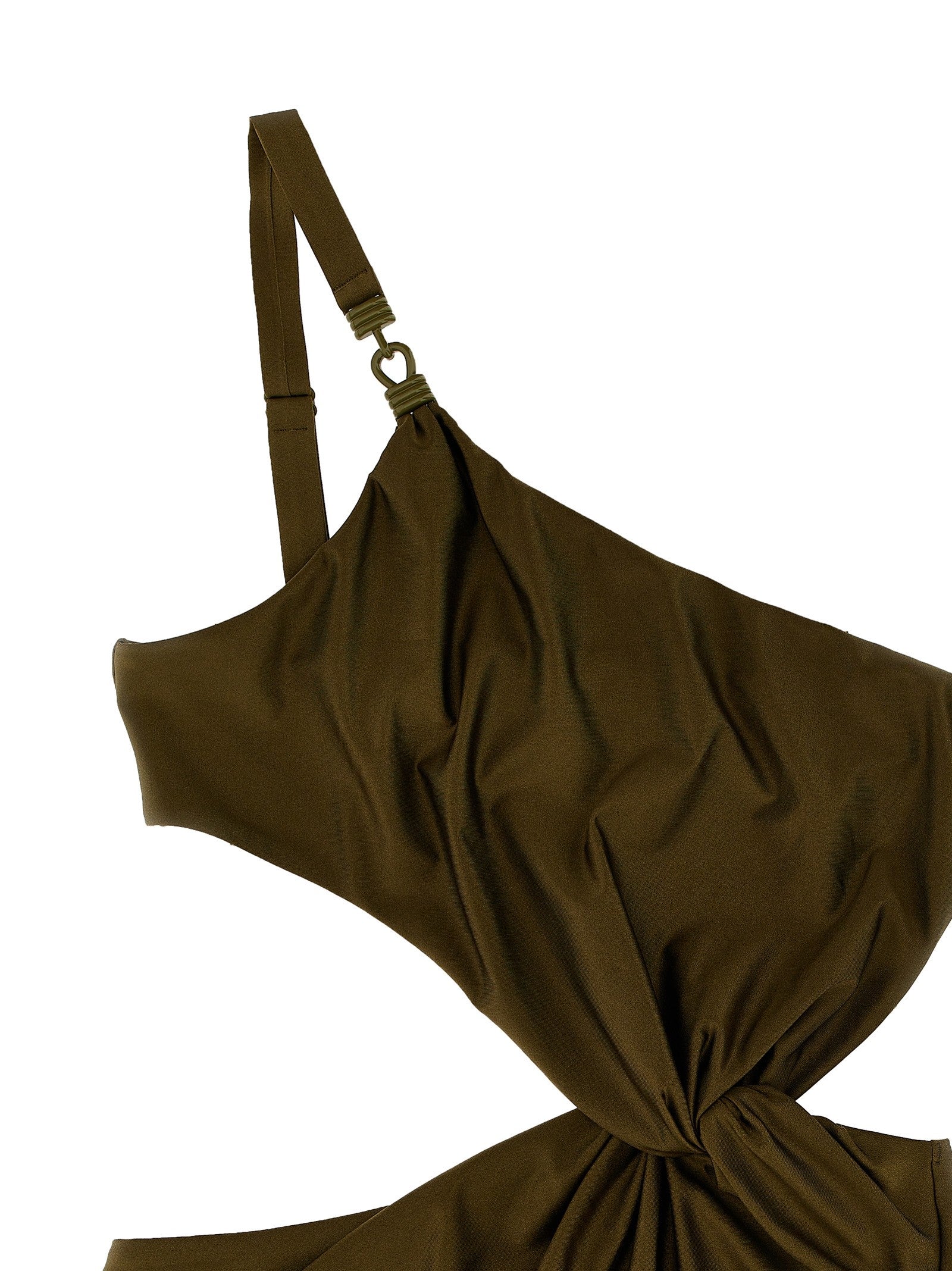 Zimmermann Wylie One Piece Swimsuit Green