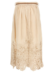Zimmermann Wylie Skirt Beige