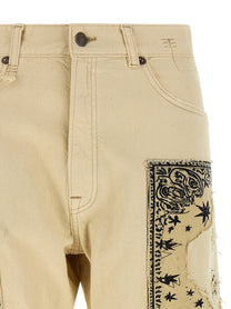R13 BF Jeans Beige