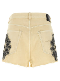 R13 BF Shorts Beige