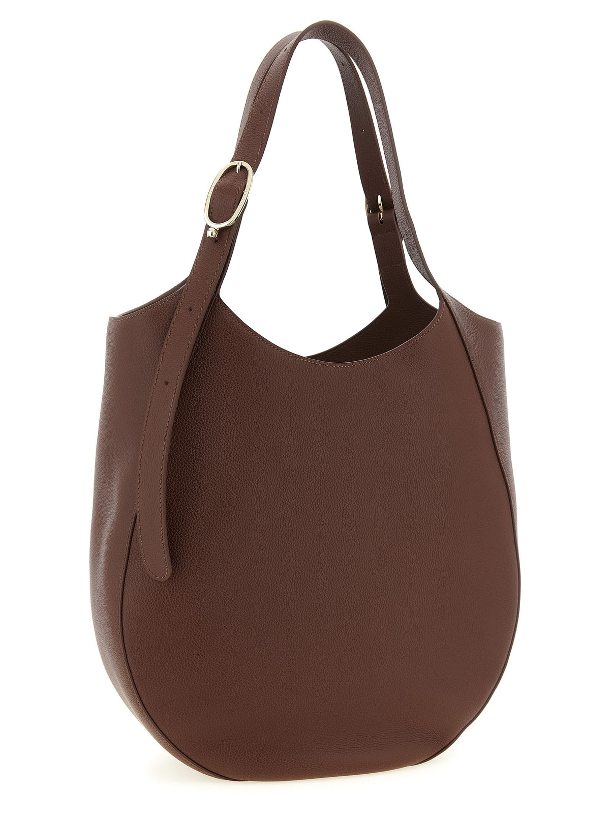 Longchamp XL Le Foulonné Shopping Bag Brown, view 2