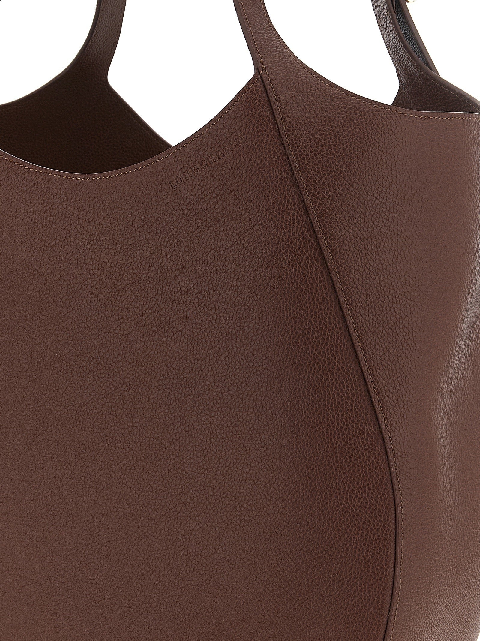 Longchamp XL Le Foulonné Shopping Bag Brown