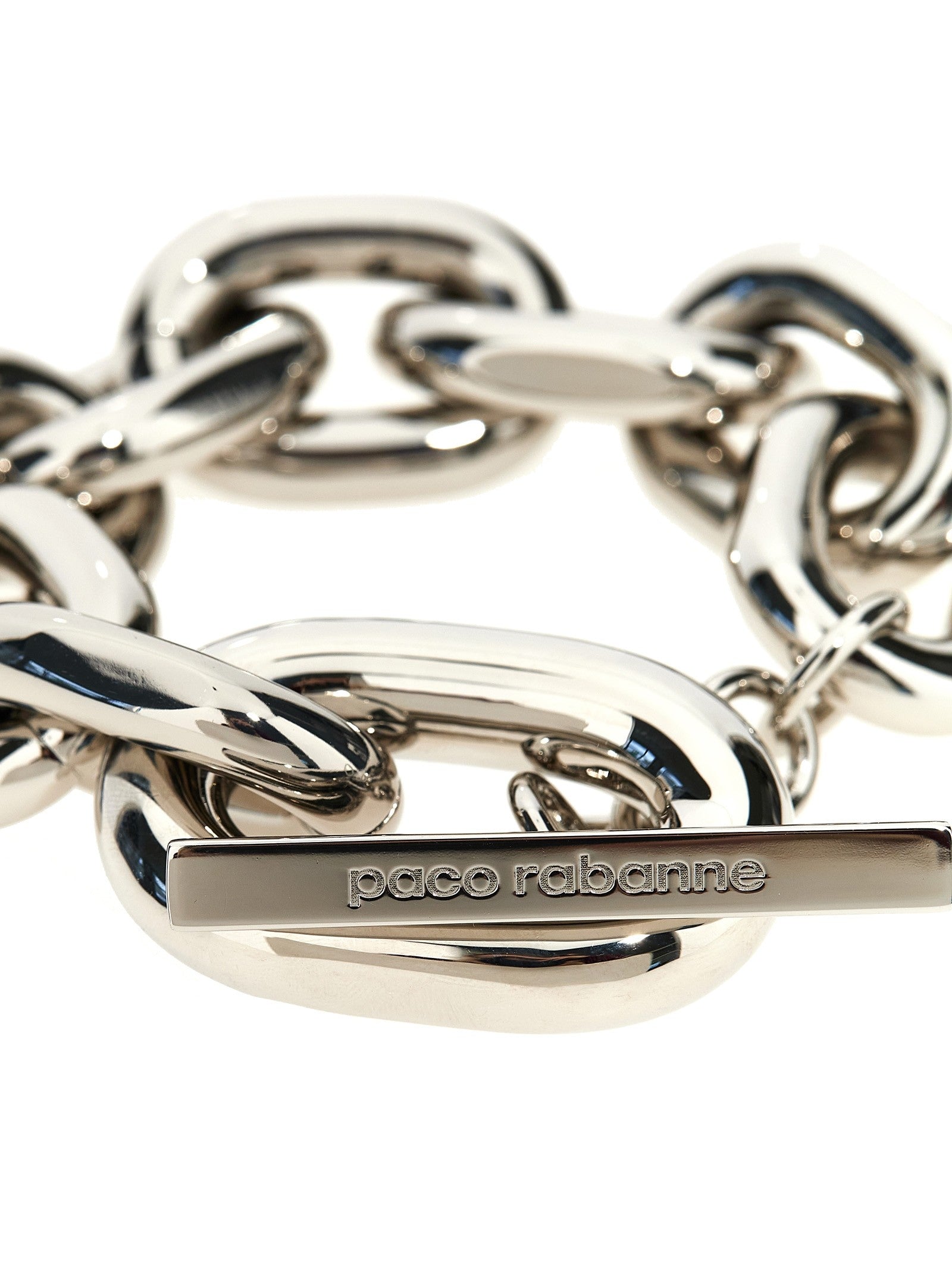 Rabanne XL Link Bracelet Silver