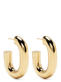 paco rabanne XL Link Earrings Gold