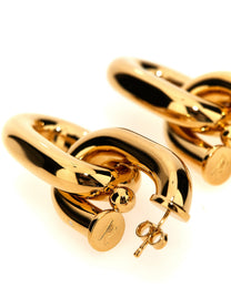 paco rabanne XL Link Earrings Gold