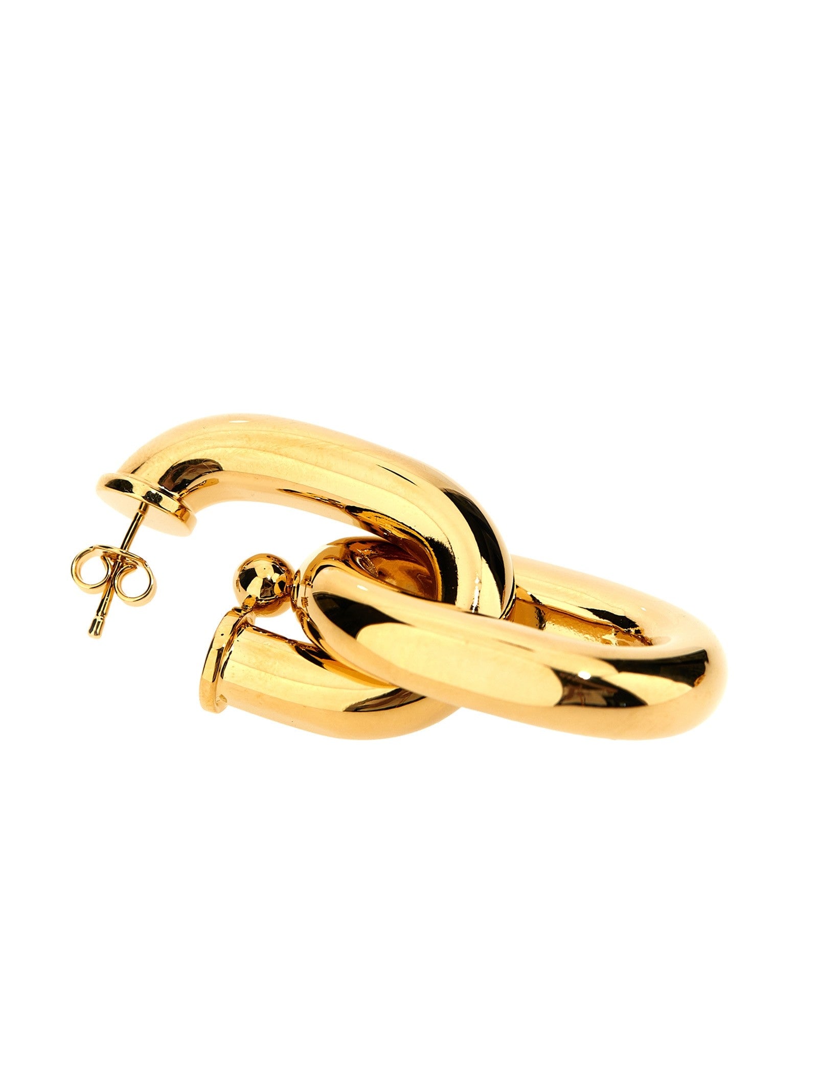 paco rabanne XL Link Earrings Gold