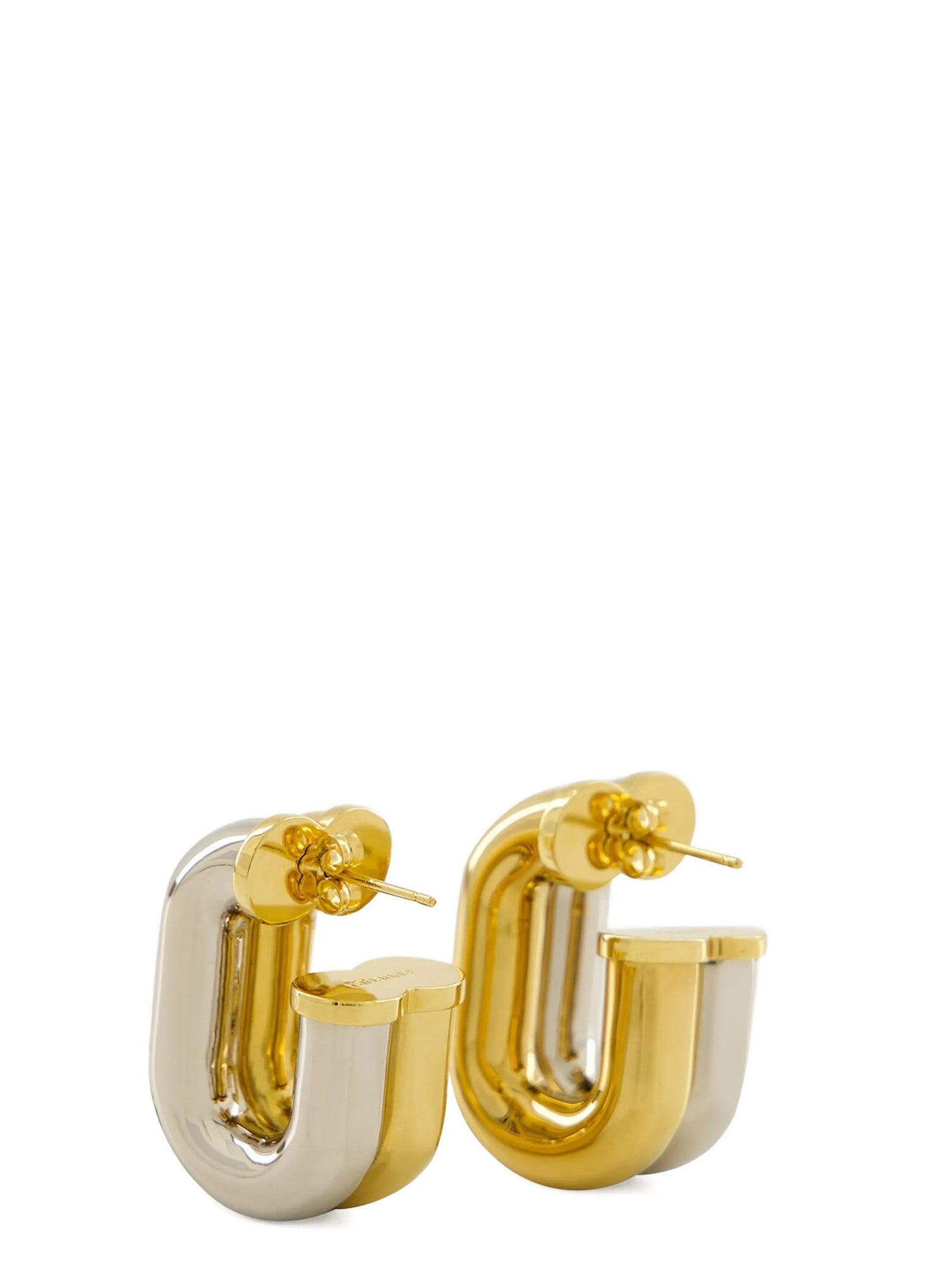 Rabanne XL Link Earrings Gold