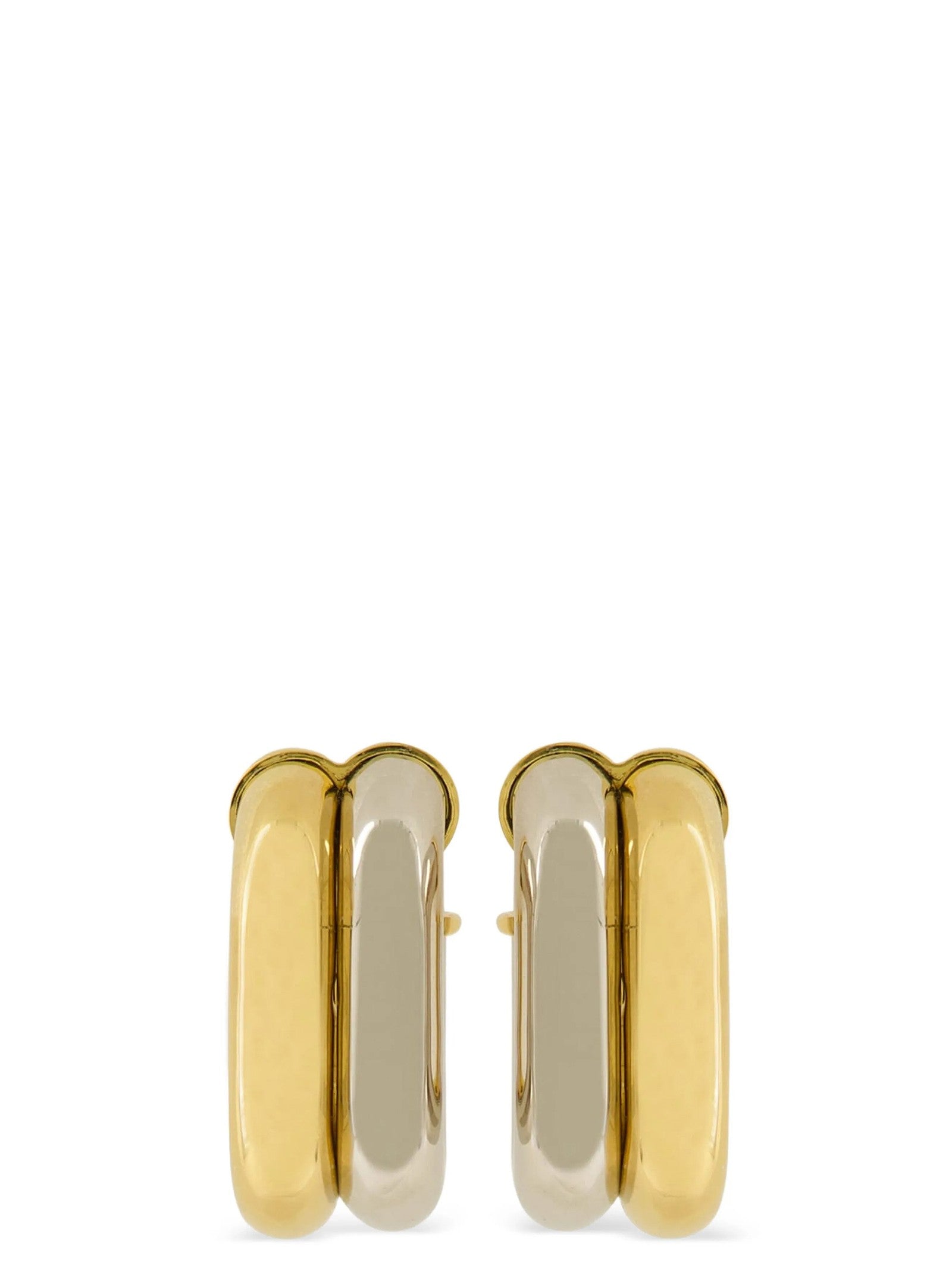 Rabanne XL Link Earrings Gold