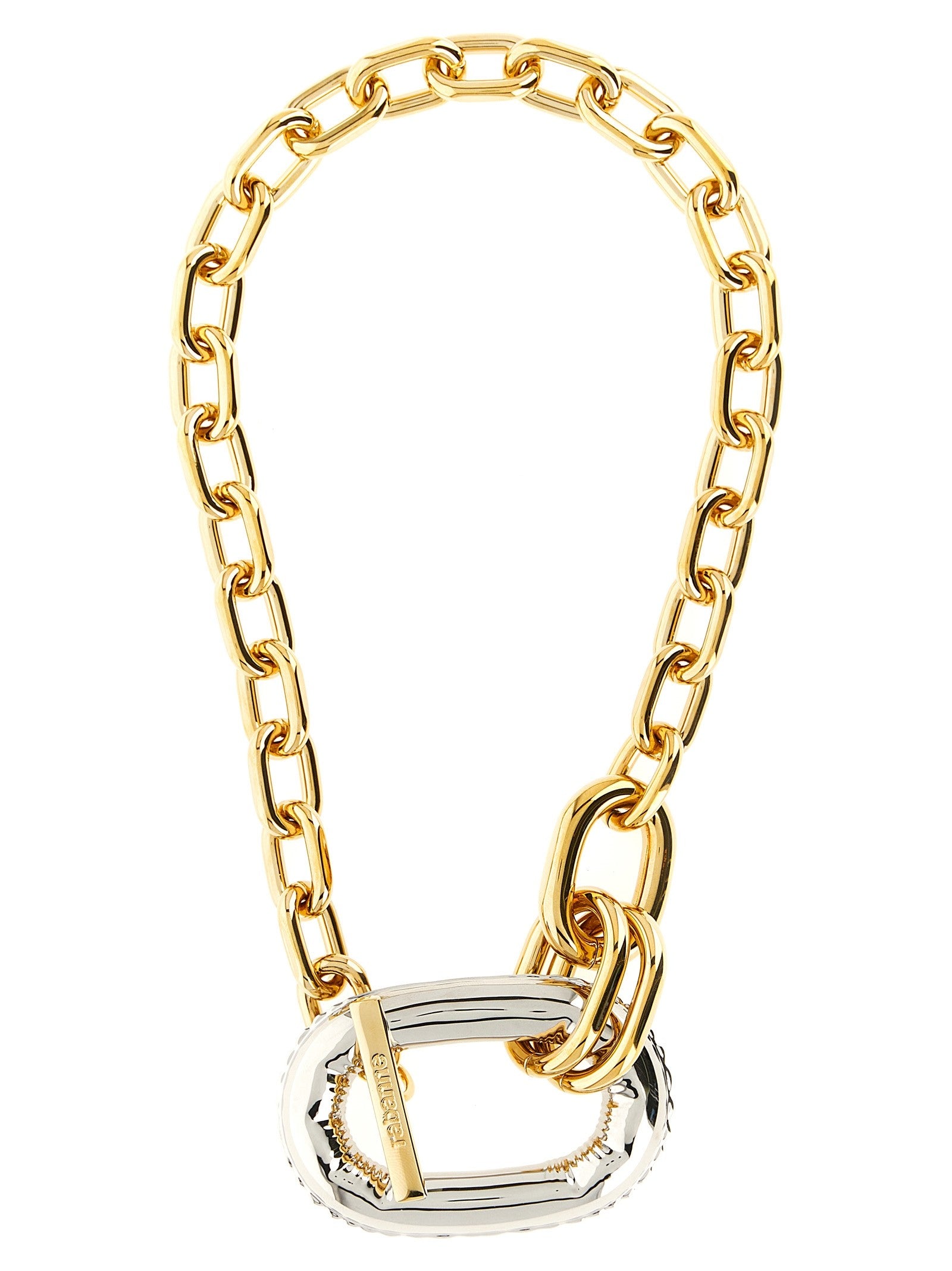 Rabanne XL Link Necklace Gold