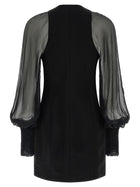Balmain XL Zip Dress Black, view 2