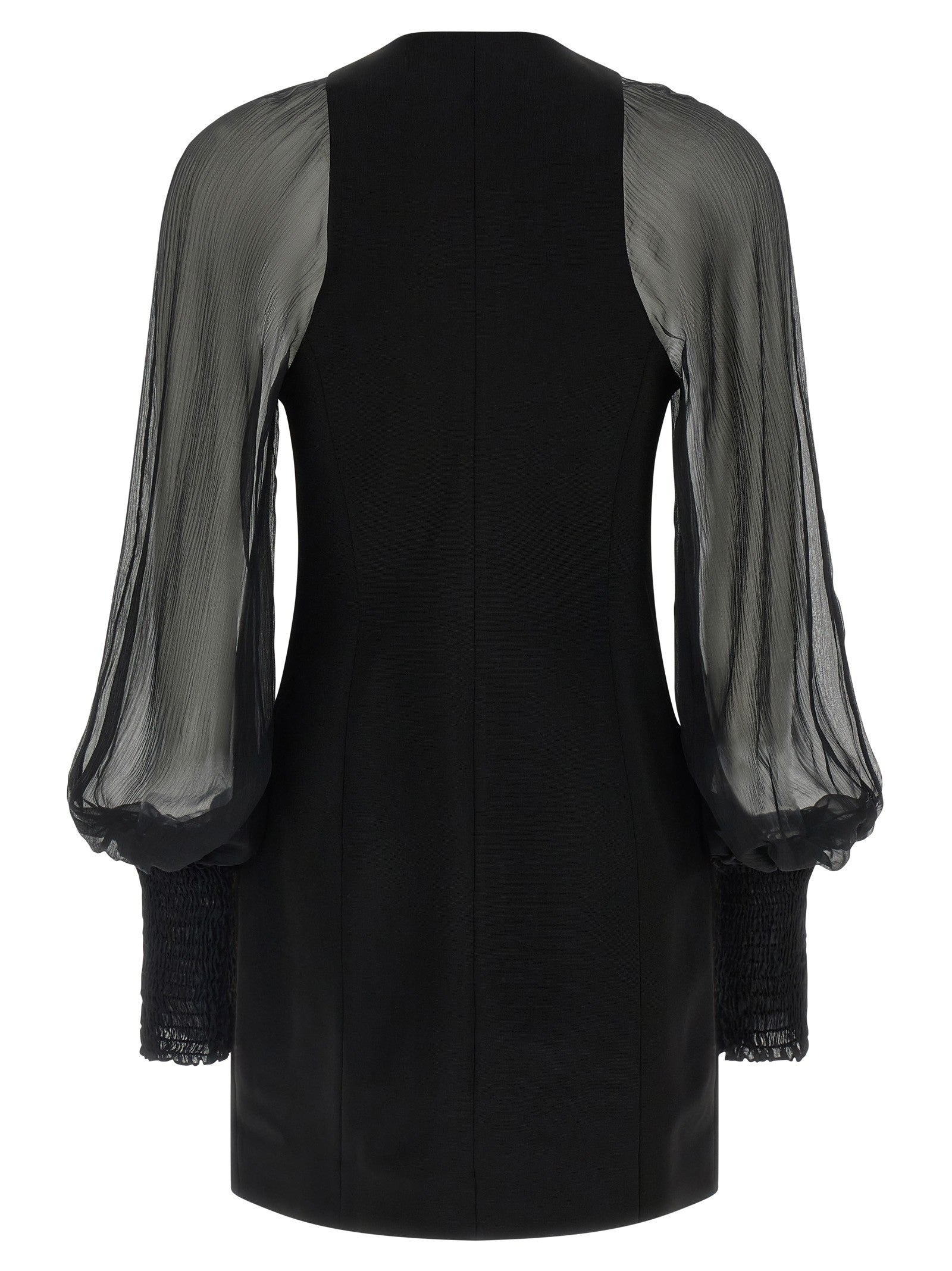 Balmain XL Zip Dress Black