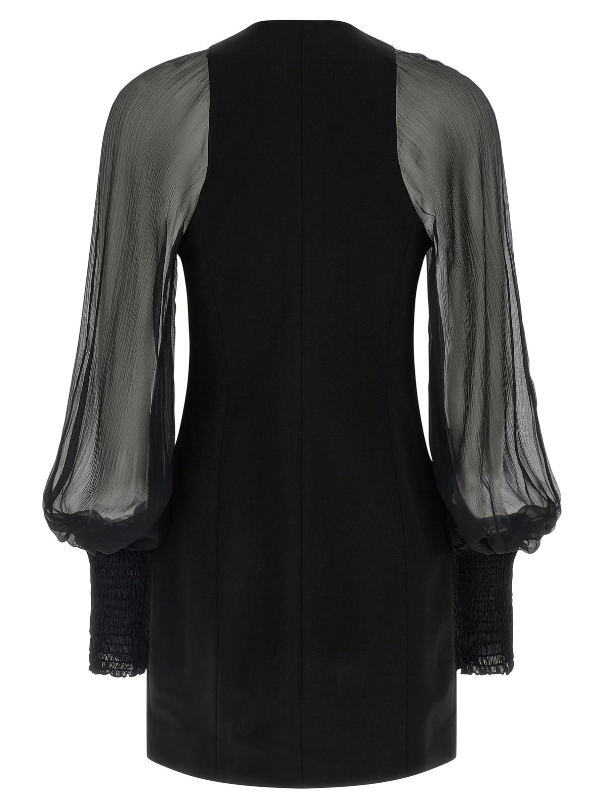 Balmain XL Zip Dress Black, view 2