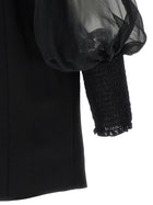 Balmain XL Zip Dress Black, view 4