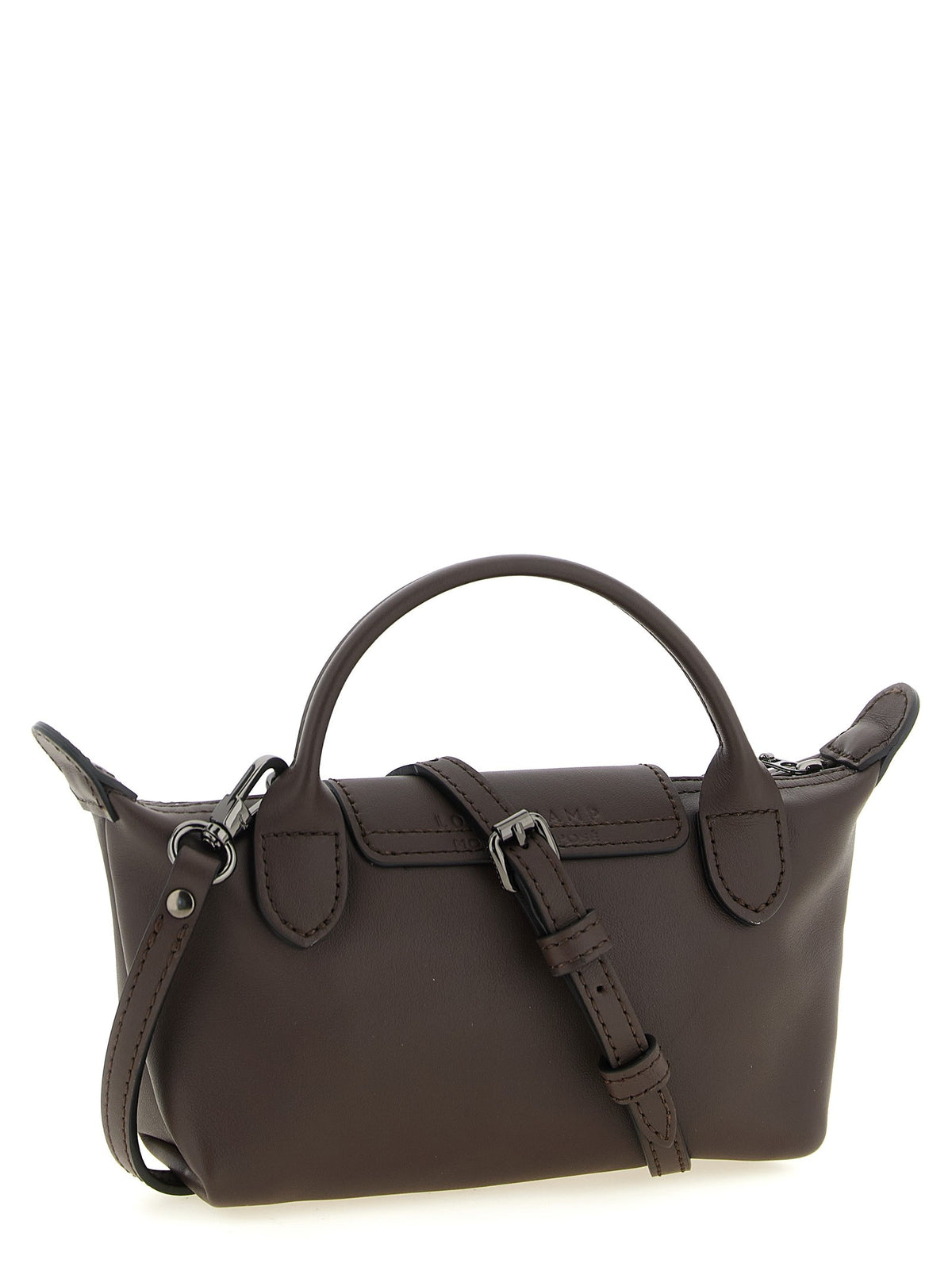 Longchamp XS Le Pliage Xtra Clutch Brown