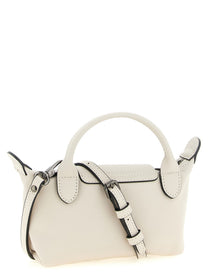 Longchamp XS Le Pliage Xtra Clutch White
