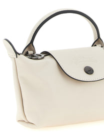 Longchamp XS Le Pliage Xtra Clutch White