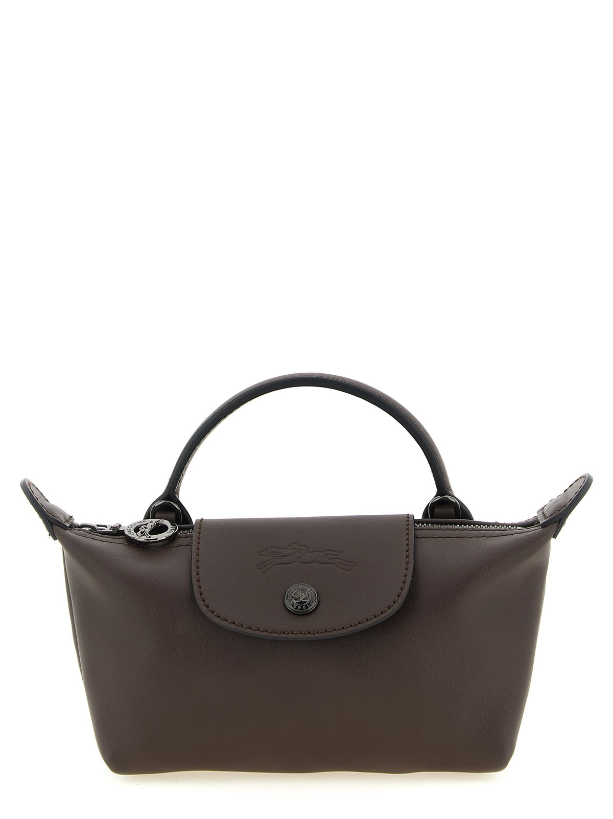 Longchamp XS Le Pliage Xtra Clutch Brown
