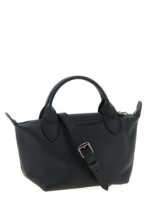 Longchamp Women's Le Pliage Xtra XS Leather Crossbody Bag Black