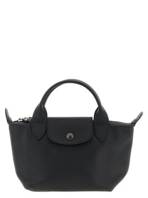 Longchamp Women's Le Pliage Xtra XS Leather Crossbody Bag Black