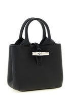 Longchamp XS Le Roseau Handbag Black, view 3