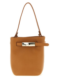 Longchamp Xs Le Smart Bucket Bag Brown