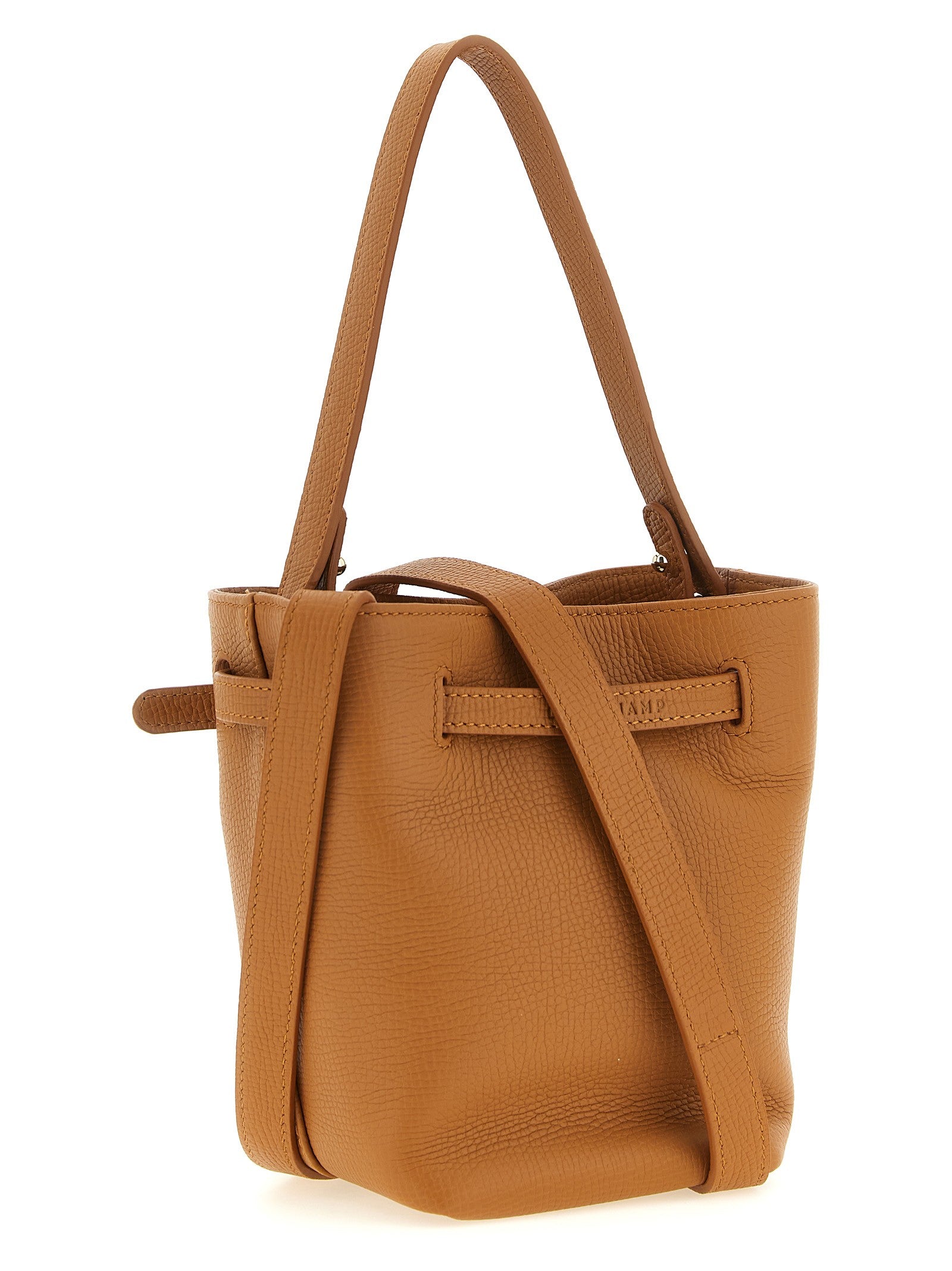 Longchamp Xs Le Smart Bucket Bag Brown