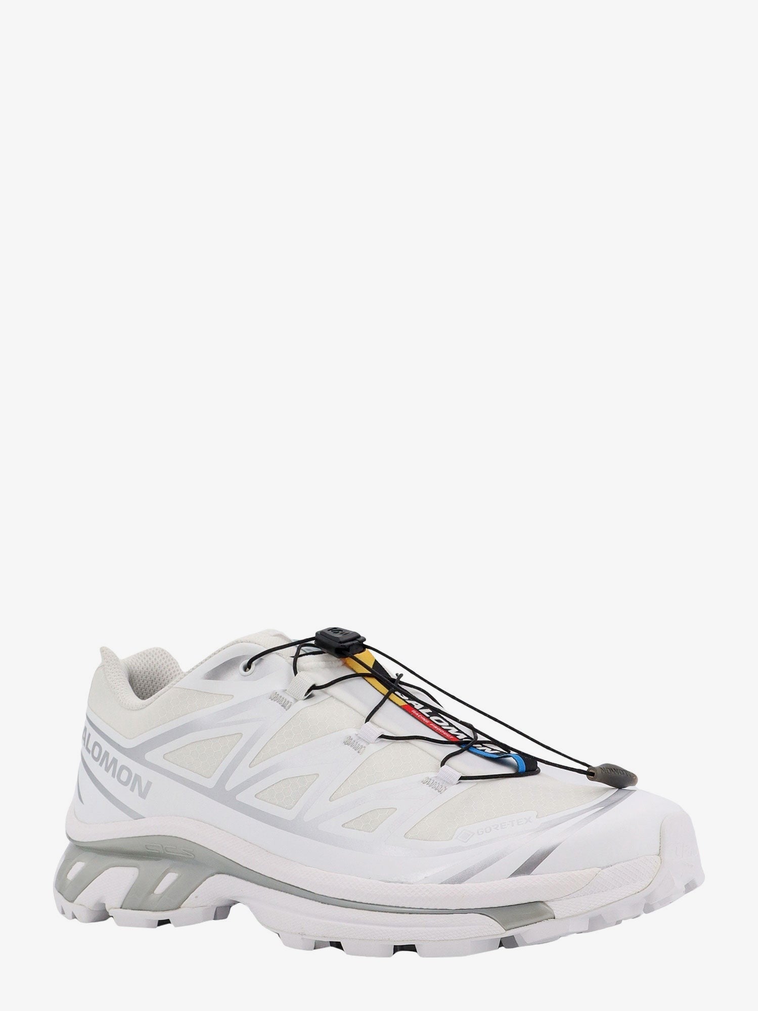Salomon Men's Gtx Mesh and Nylon Sneakers White