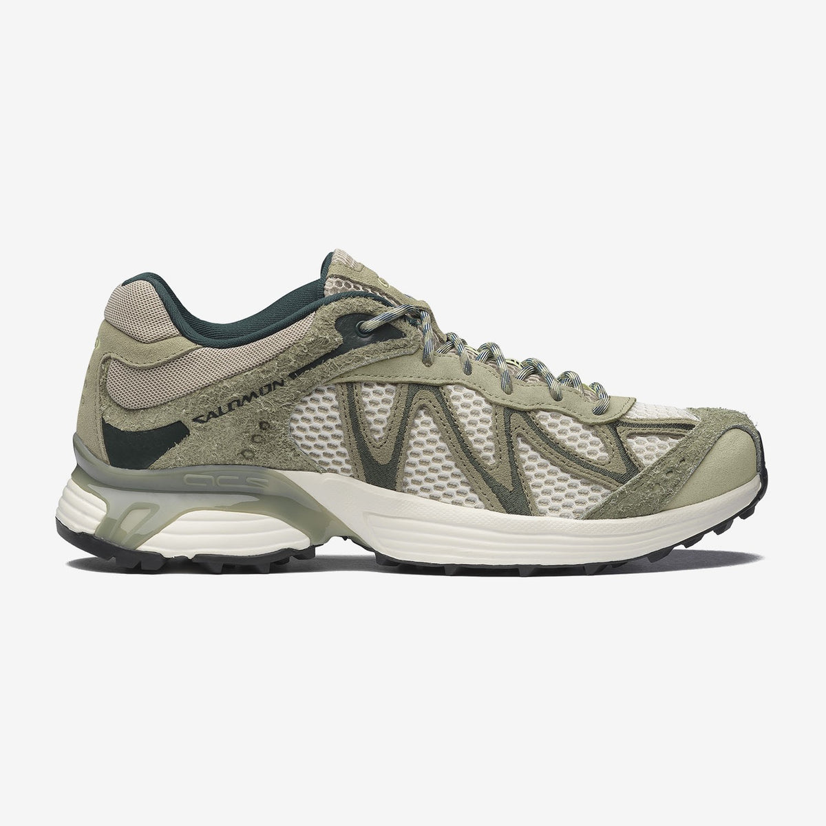 Salomon Unisex XT Whisper Embroidery Green, view 5