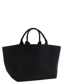 Ganni Xxl Shopping Bag Black