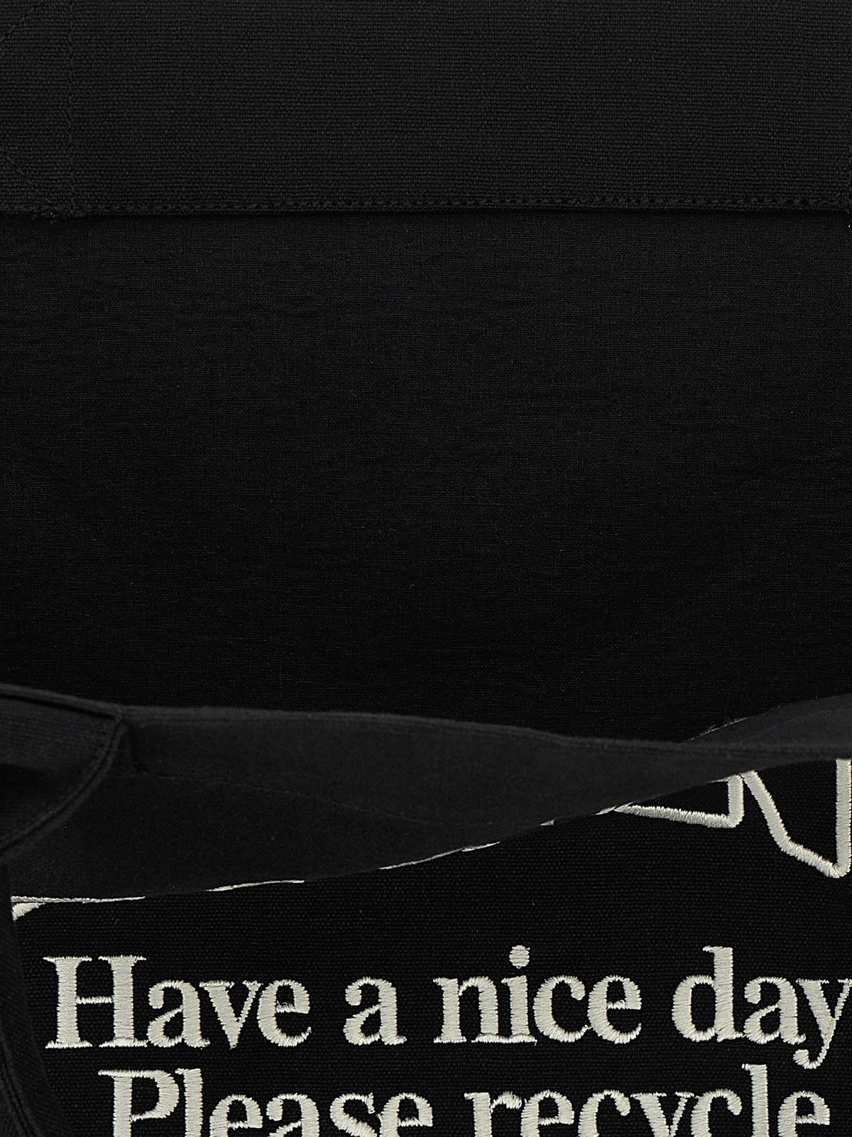 Ganni Xxl Shopping Bag Black