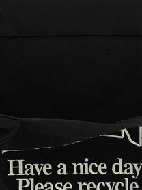 Ganni Xxl Shopping Bag Black