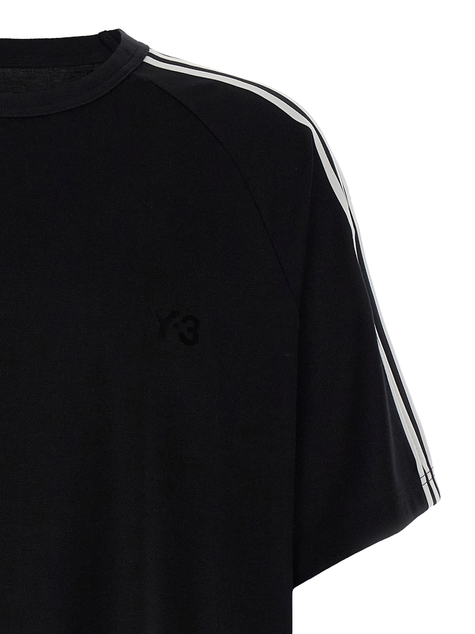 Y-3 Strisce Shirt White