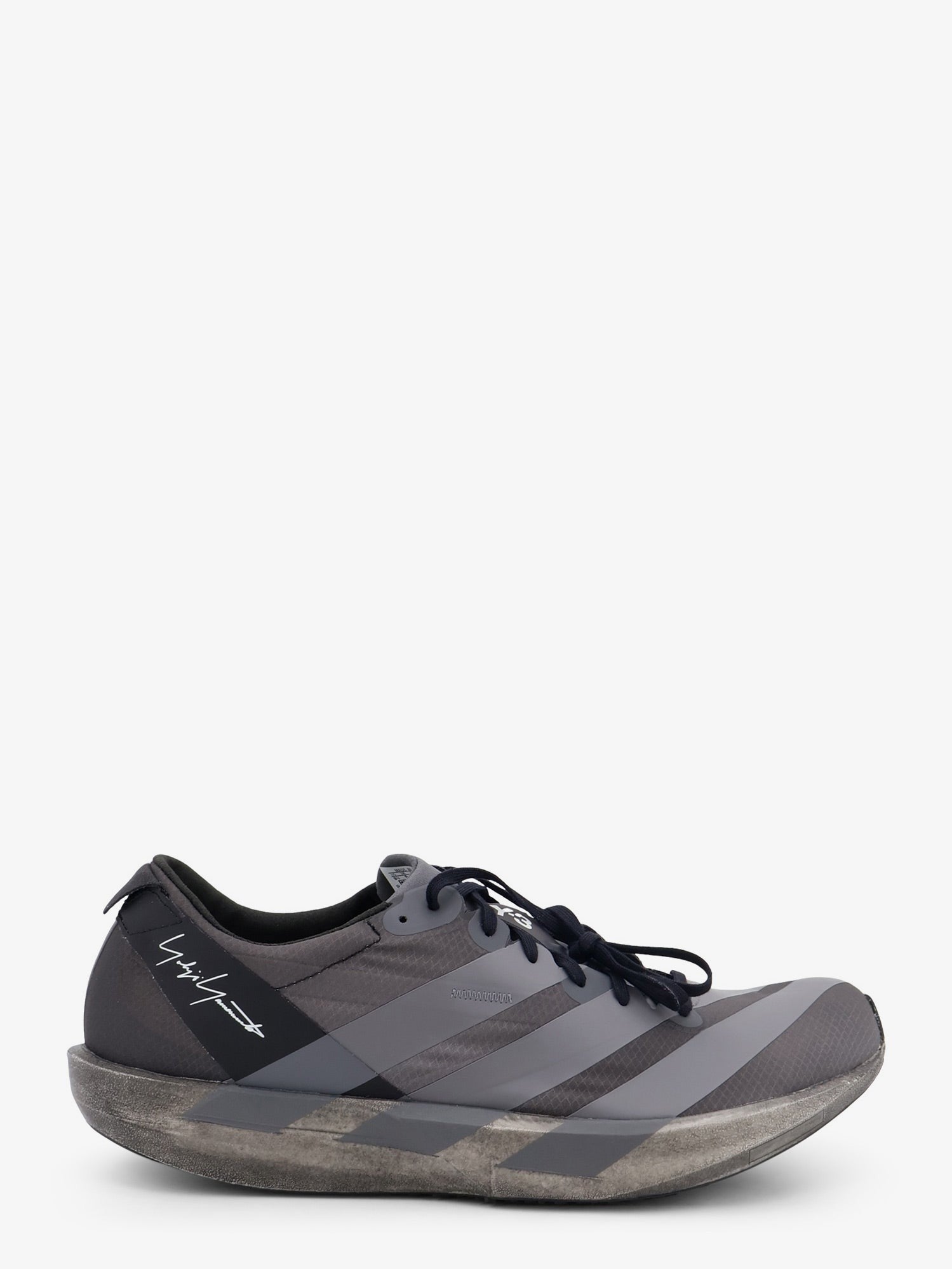 Y-3 Unisex Adios Stretch Mesh Sneakers Black