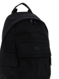 Y-3 - Y-3 - Small logo pocket backpack - Men’s Bags