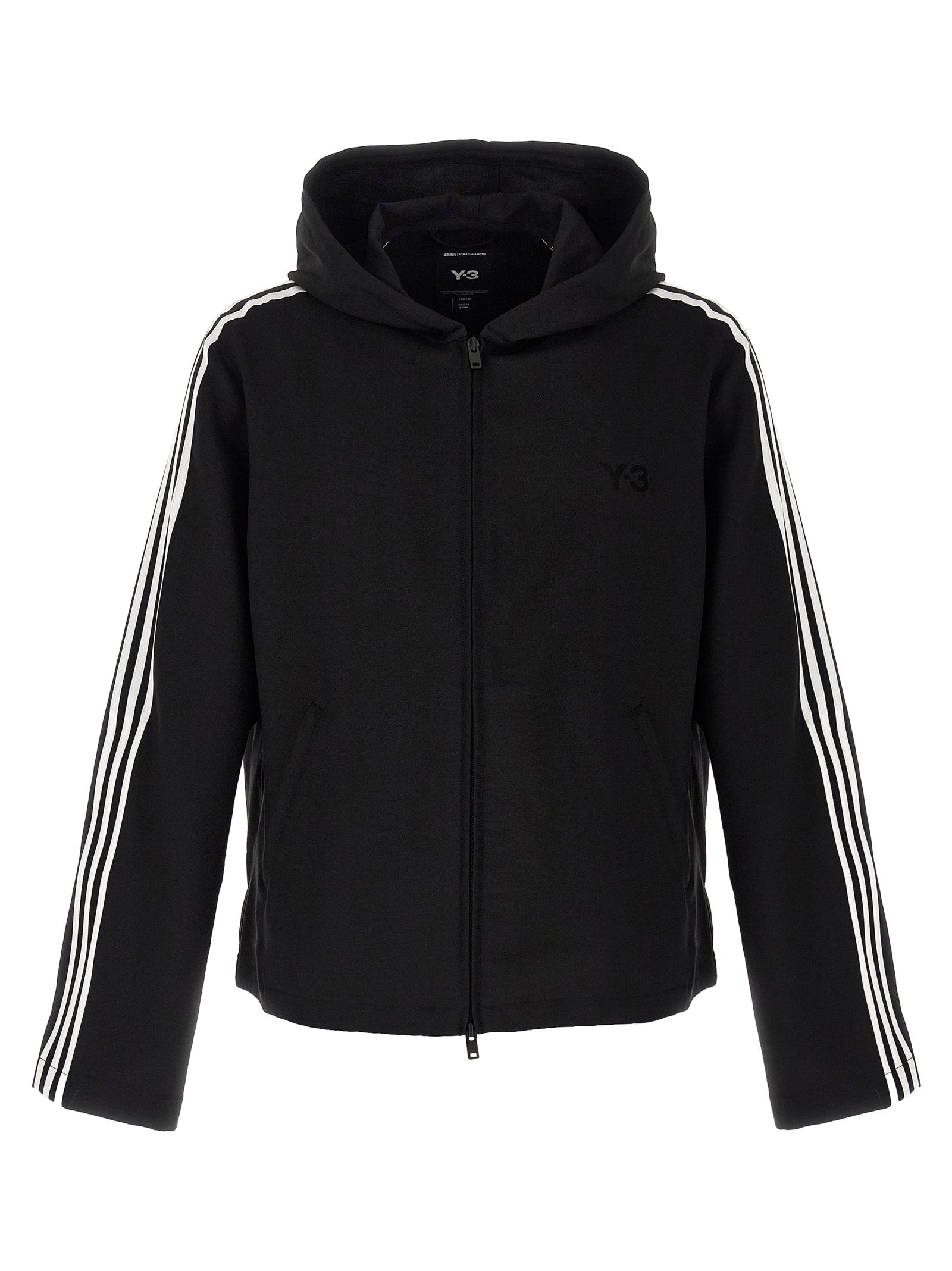 Y-3 - Y-3 - ’Y-3 3-Stripes’ hoodie - Men’s Sweatshirts