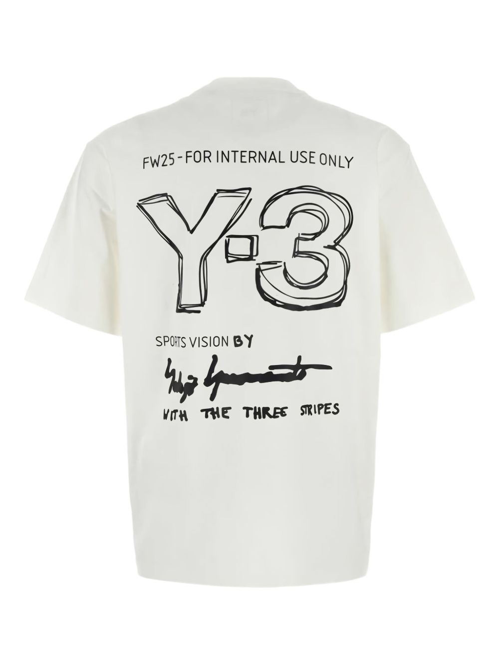 Y-3 - Y-3 T-shirts and Polos White - Topwear
