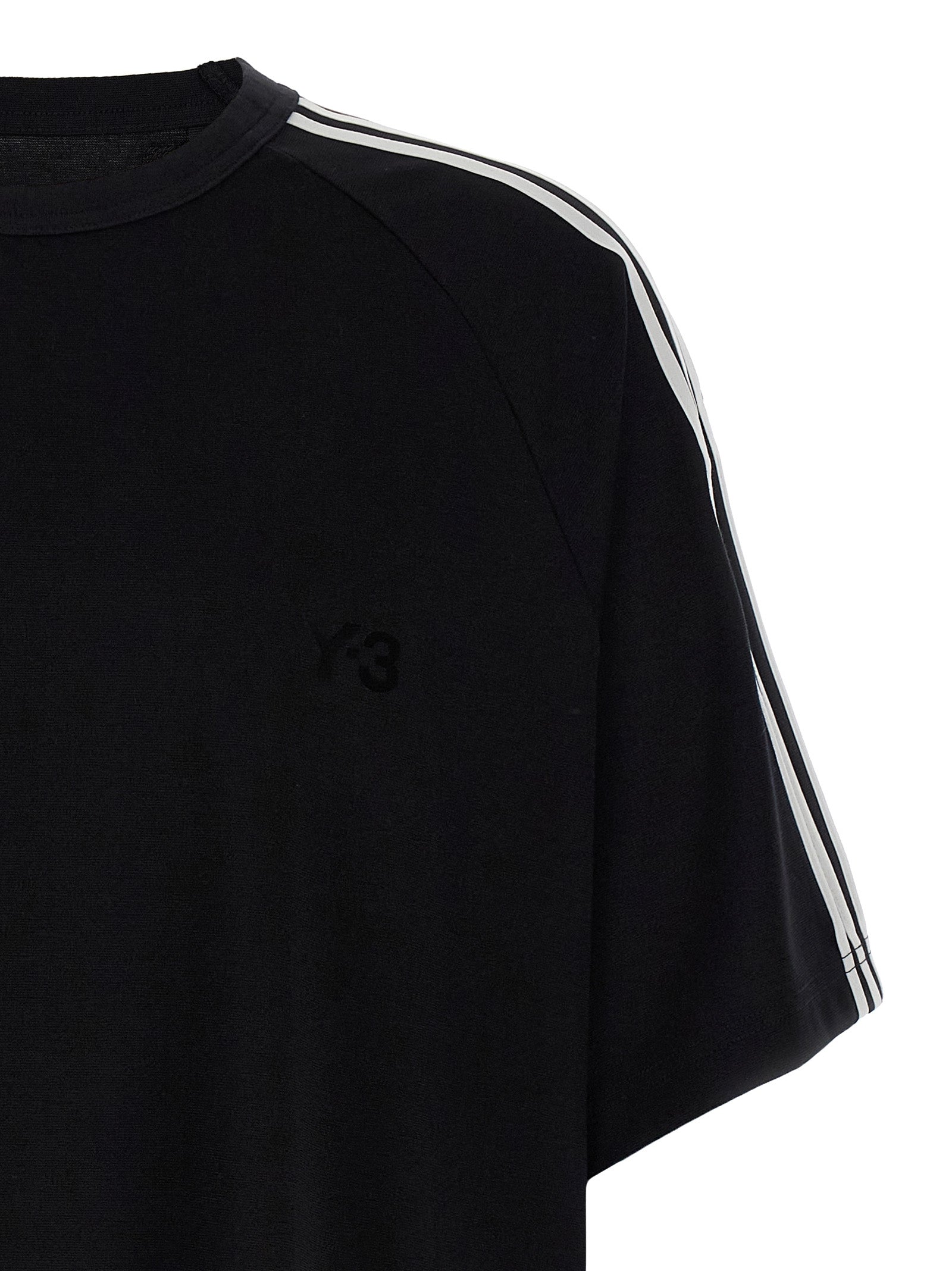 Y-3 - Y-3 - ’Y-3 3 strisce’ T-shirt - Men’s Tops