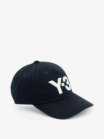 Y-3 Men's Baseball Cotton Cap Black