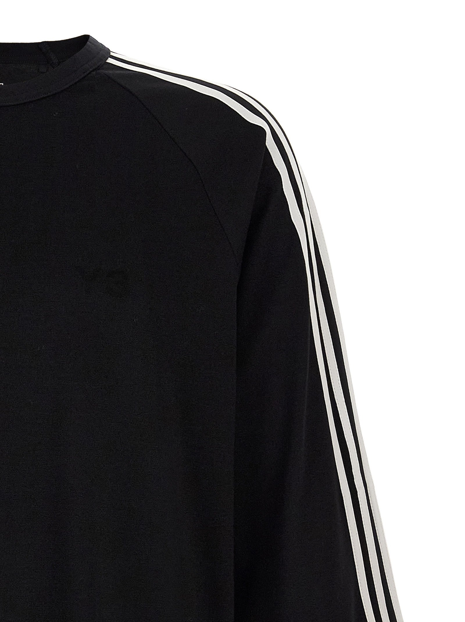 Y-3 Long Sleeve Tee Stripes Shirt White