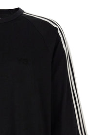 Y-3 Long Sleeve Tee Stripes Shirt White