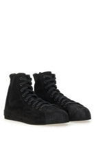 Y-3 Men's Nizzastar HI Sneaker Black, view 2