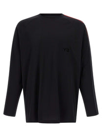 Y-3 Oversized Gradient Stripes Shirt Black