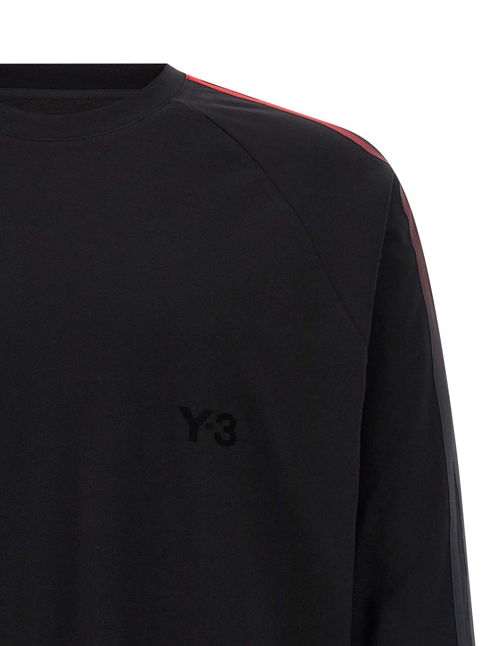 Y-3 Oversized Gradient Stripes Shirt Black