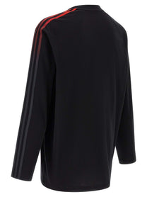 Y-3 Oversized Gradient Stripes Shirt Black