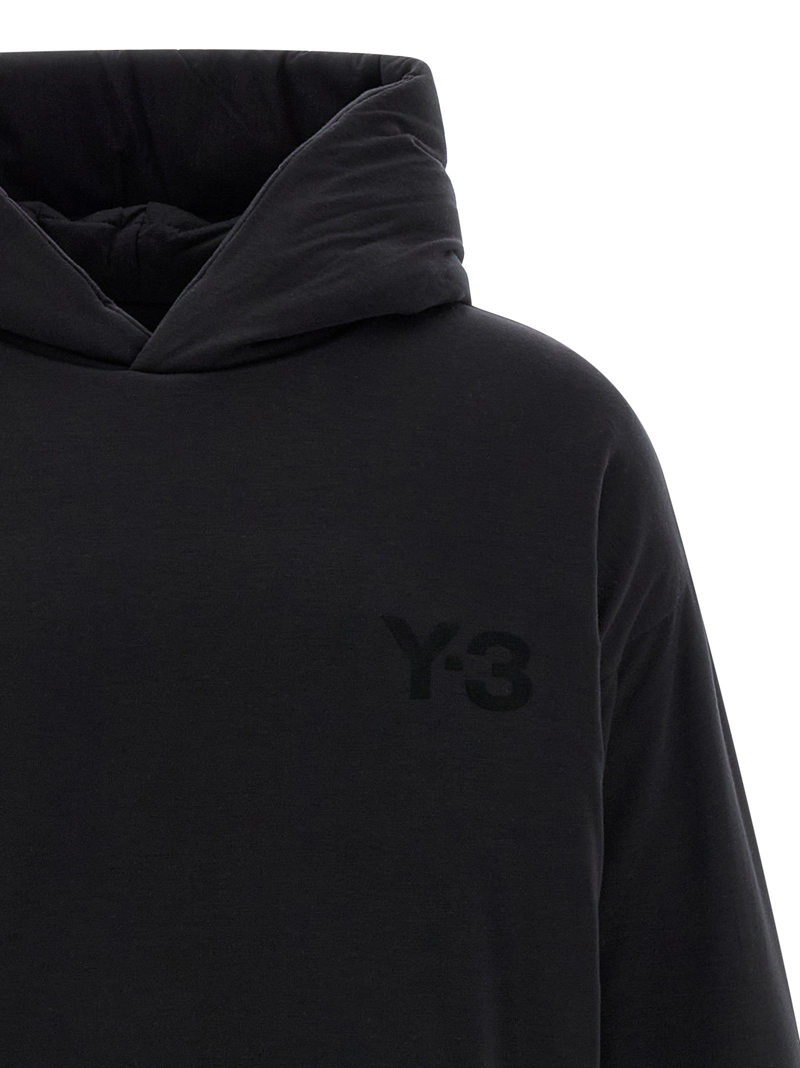 Y-3 Padded Hoodie Black